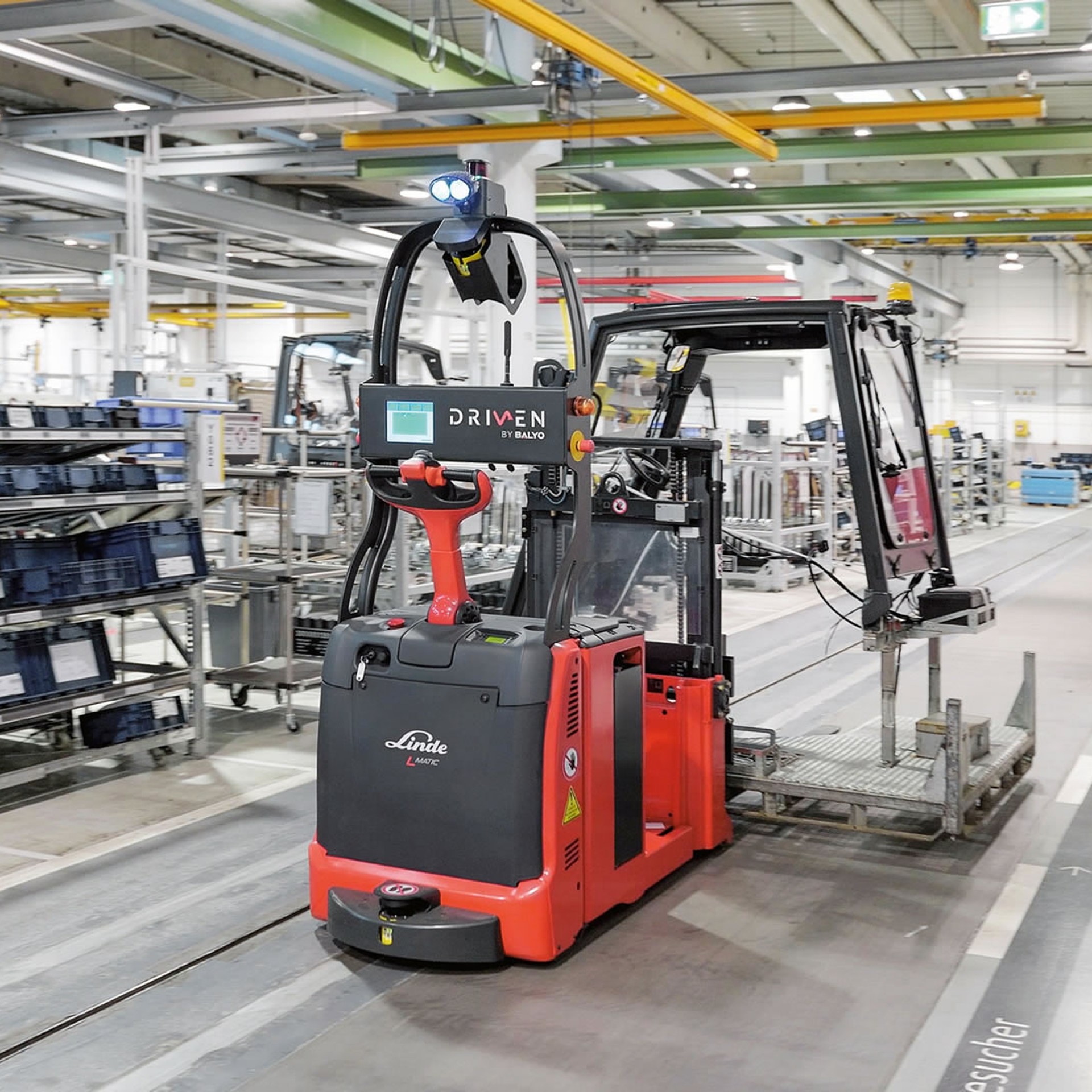 Agvs Automated Guided Vehicles Linde Material Handling 1257